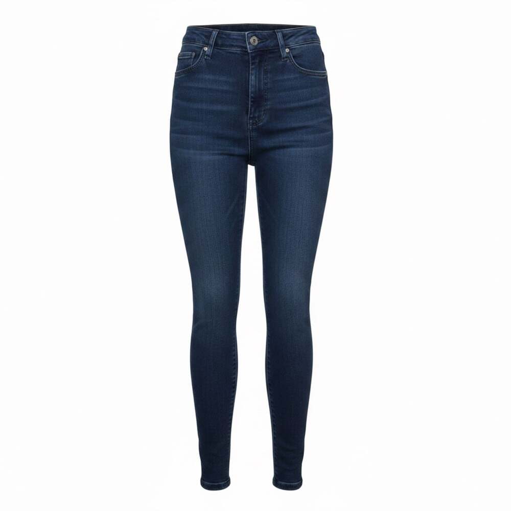 Fashion Nova Women's High-Rise Dark Wash Skinny Jeans Size 13